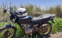 Motociclista fica ferido ao perder o controle e cair em Campo Erê 