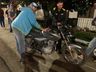 Engavetamento deixa motociclista e caroneira feridos na Willy Barth 