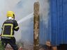 VÍDEO: Casa é destruída por incêndio em Campo Erê 