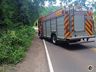 Saída de pista deixa condutor ferido na SC 163, em Itapiranga