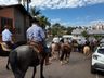 Tradicionalistas promovem cavalgada em homenagem ao Dia do Gaúcho em SMO