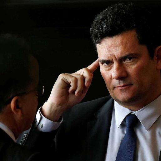 Ex-ministro Sérgio Moro presta depoimento à Polícia Federal neste sábado 
