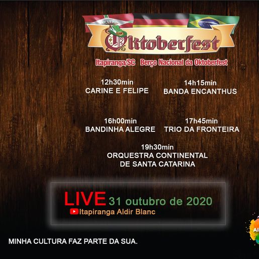 Músicos de Itapiranga foram contemplados com recursos da Lei Federal Aldir Blanc