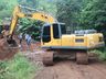 Construção de nova ponte é realizada na Lª Seis Barras em São José do Cedro