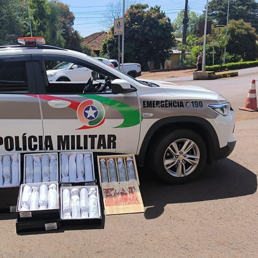 PM apreende vinho argentino avaliado em R$ 19 mil em Serra Alta 