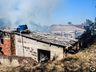 VÍDEO: Casa é destruída por incêndio em São Miguel do Oeste