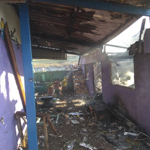 VÍDEO: Incêndio destrói residência no interior 