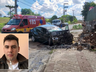 Homem morre após carro colidir em muro 