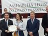 Sessão Solene da Alesc homenageia colonizadores e entidades de Mondaí