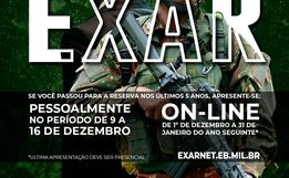 Exército convoca reservistas para apresentação em SMOeste