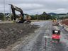 Iniciada concretagem da BR-163 na Linha São Domingos, em São José do Cedro
