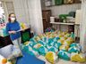 Lojas Pormenos e Grazziotin fazem doação de 150 cestas de alimentos
