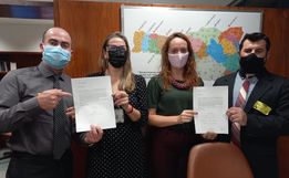 Vereadores de Itapiranga realizam capacitação e buscam recursos em Brasília
