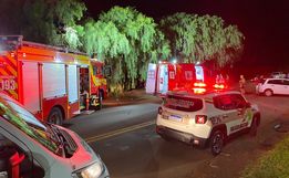 Colisão frontal deixa dois feridos na SC-496, em Belmonte