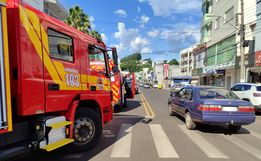 Idosa de 78 anos é atropelada no centro de Maravilha e sofre fraturas