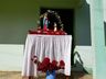 Mesmo com evento cancelado, fieis realizam procissão em honra a Nossa Senhora do Caravaggio