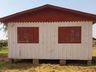 Calote faz carpinteiro de SC colocar casa inteira em carreta e mudá-la de endereço