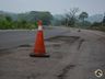 Obras na BR- 282 apresentam falhas e Dnit diz que já está ciente