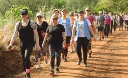 Mais de 400 pessoas participam da 5ª Caminhada da Primavera em SMO