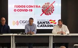 SC decreta estado de emergência após transmissão comunitária de Coronavírus