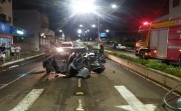  Morre homem que fugiu de abordagem policial e bateu carro no centro 