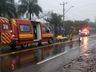 Colisão deixa motociclista ferido na Avenida Gustavo Fetter, em Iporã do Oeste