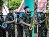 Escola Cívico Militar de São Miguel do Oeste realiza ato cívico na praça