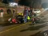 Colisão entre motos deixa duas pessoas feridas em São Miguel do Oeste; vídeo