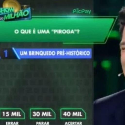 Celso Portiolli se atrapalha e comete gafe: “O que é uma piroca?”