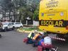Idosa é atropelada por ônibus no centro de São Lourenço do Oeste