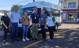 Santa Helena adquire novo veículo para transporte de pacientes