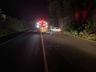 Corpo de Bombeiros atendem saída de pista na BR-282 em SMOeste 