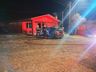 Incêndio atinge veículo no centro de Campo Erê durante a madrugada