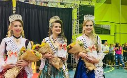Laura, Cristine e Pamela são as novas soberanas de São João do Oeste