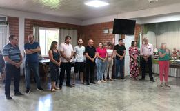 Tunápolis inaugura reforma da área externa do Lar do Idoso
