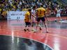 Falcão se apresenta em jogo festivo no ginásio do Guarani
