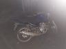 Colisão traseira deixa motociclista ferido na SC-492 em Bandeirante; assista