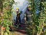 Incêndio destrói depósito de residência em São Miguel do Oeste 