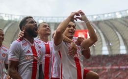 Em tarde do atacante Borré, Inter vence o Juventude no Beira-Rio