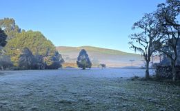 Massa de origem polar vai “congelar” SC e temperaturas devem ficar abaixo de 0ºC