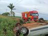 Idoso fica ferido em saída de pista seguida de capotamento na SC 305