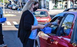 Rotary Clube de São Miguel do Oeste realiza Pedágio Solidário