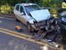 Colisão entre carros deixa dois feridos no interior de Itapiranga