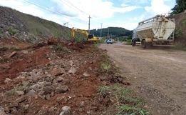 VÍDEO: iniciadas as obras na BR 163 no trevo de acesso a São José do Cedro 