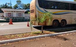 Ônibus do Pará é interceptado pela Polícia Rodoviária na SC-157