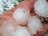 Chuva de granizo causa prejuízos em lavouras da região