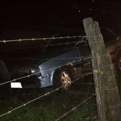 Colisão frontal entre dois veículos na SC-163 deixa uma mulher ferida