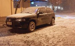 Cidades da Serra de SC e do RS registram neve nesta quarta-feira