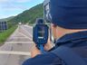 Radar flagra carro a 169 km/h durante operação da PRF em SC