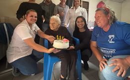 Mulher mais velha de Campo Erê completa 111 anos